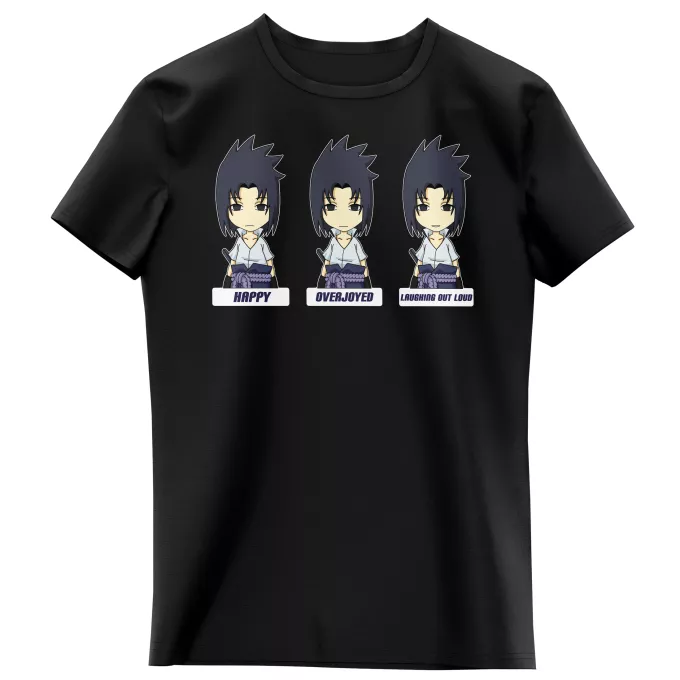 Girls Kids T-shirts Parody of Naruto Sasuke