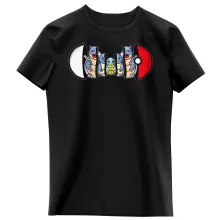 Squirtle Flickor barnens T-shirts “Squirtle, Wartortle och Blastoise” – Parodi Pokémon