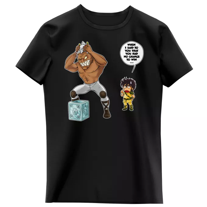 Girls Kids T-shirts Parody of Knights of the Zodiac - Saint Seiya Pegasus Seiya and Cassios