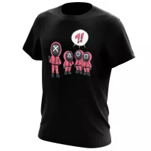 Squid Game Pink Soldiers T-Shirt – Parodie auf Squid Game