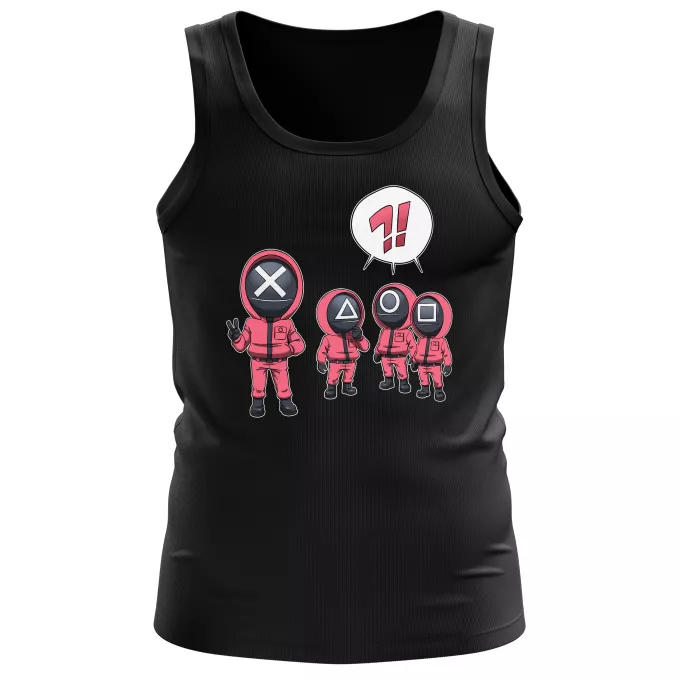 Débardeurs Hommes Parodie Squid Game Squid Gamer - Squid Game Pink Soldiers