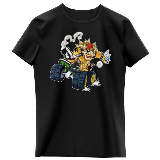Magliette per bambine e ragazze Paoridia Mario Kart Bowser