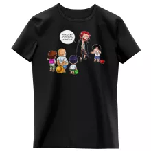 T-shirt Enfant Fille Luffy « C'est lui ! » – Parodie One Piece