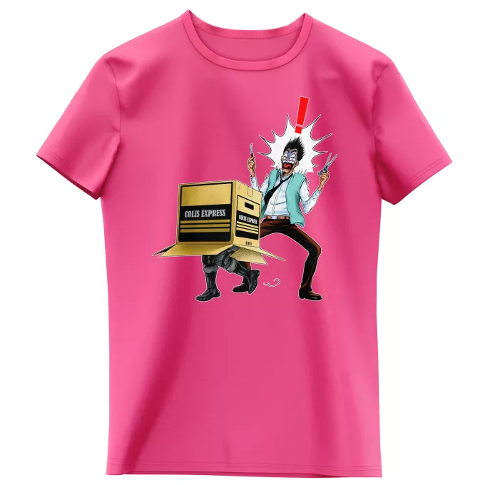 T-shirts Enfants Filles Parodie Metal Gear Solid Colis piégé... :) - Solid Snake