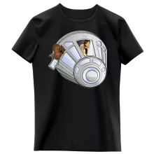 Flickor barnens T-shirts Film parodier