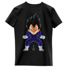 T-shirt Enfant Fille Végéta « Super Caca Vol.2 » – Parodie Dragon Ball Z