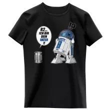 R2-D2 Mädchen Kinder T-Shirt – Parodie auf Star Wars