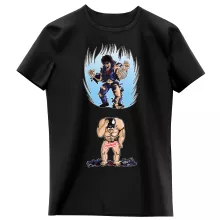 Kenshiro Mädchen Kinder T-Shirt – Parodie auf Fist of the North Star