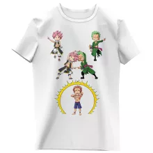 T-shirts kinderen meisjes Manga-parodieën
