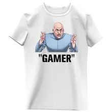 Doctor Evil Girls Kids T-shirt “Gamer...” – Austin Powers parody