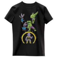 Thanos T-shirts kinderen meisjes “L'incredibile Dio della Distruzione” – The Incredible Hulk parodie