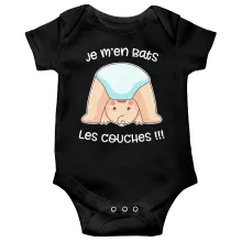 Body bébé manches courtes 