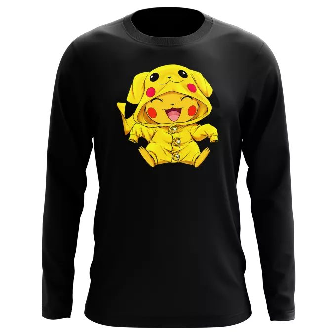 Long sleeve T-shirts Parody of Pokémon Pikachu - The Ultimate Cosplayer
