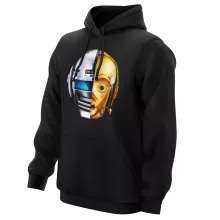 C-3PO Kapuzenpullover “C-3PO und X-Or” – Parodie auf Star Wars
