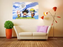 Affiche HD / Poster HD Sangoku « Tortue ninja !? » – Parodie Naruto