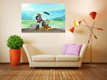 Cartaz – UFO Robot Grendizer de parodia