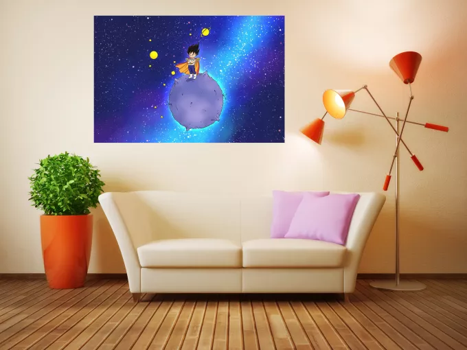 Posters Paoridia Dragon Ball Z - DBZ Il piccolo principe Vegeta