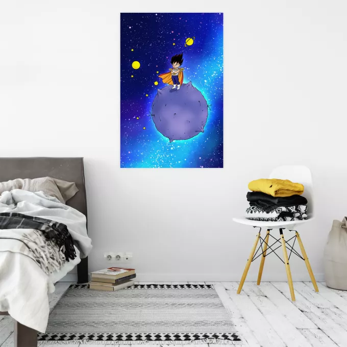 Posters Parodie auf Dragon Ball Z - DBZ Der kleine Prinz Vegeta