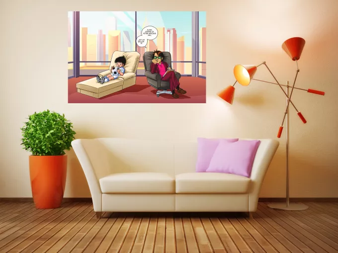 Affiche HD / Poster HD Parodie Olive et Tom - Captain Tsubasa Son meilleur ami...!? - Olivier Atone