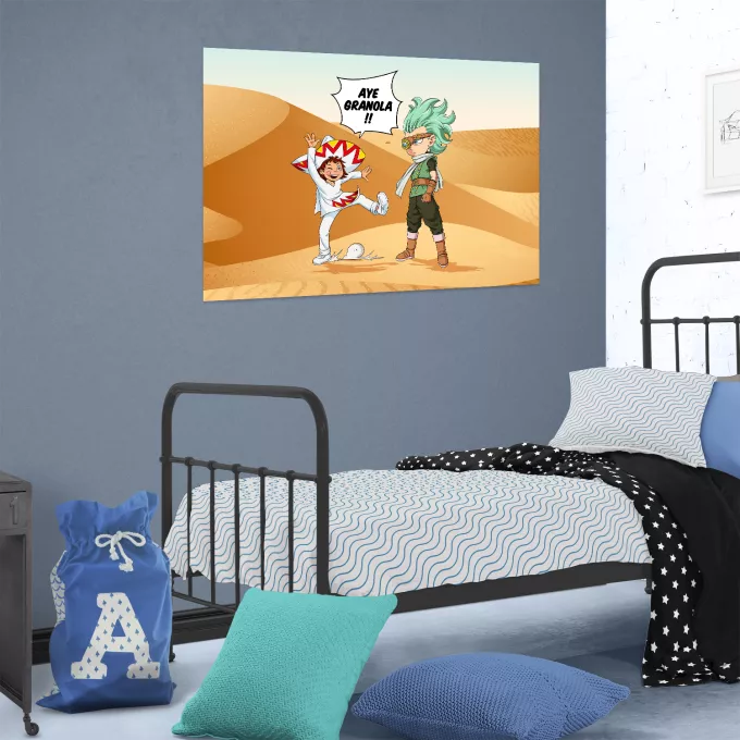 Affiche HD / Poster HD Parodie Dragon Ball Super Aye Granola !! - Granola l'être le plus puissant de l'univers