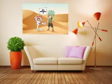 Affiche HD / Poster HD Granola « Aye Granola !! » – Parodie Dragon Ball Super