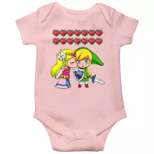 Traje de bebé de manga corta (chicas) Parodias de videojuegos