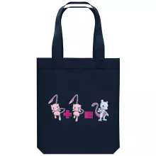 Borsa Tote Bag in cotone organico Videogiochi Parodie