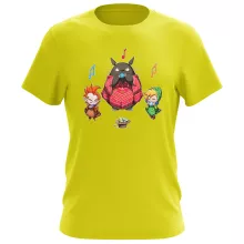 T-shirt Totoro « Ocarina Orchestra » – Parodie Zelda
