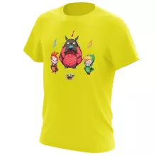 T-shirt Totoro « Ocarina Orchestra » – Parodie Zelda
