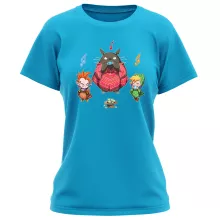 Vrouwen T-Shirts Videospelletje Parodieën