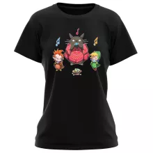 T-shirt Femme Totoro « Ocarina Orchestra » – Parodie Zelda
