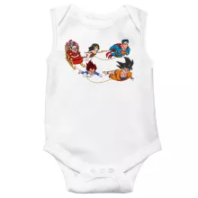 Master Roshi Body baby Ärmlös “Funny Santa” – Parodi Dragon Ball Z