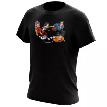 Master Roshi T-shirt “Funny Santa” – Parodi Dragon Ball Z