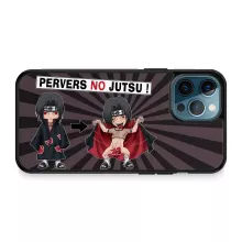 Coque Téléphone Portable Itachi Uchiwa « Pervers no Jutsu » – Parodie Naruto