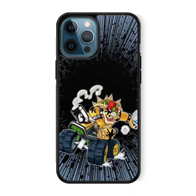 Custodia per iPhone 12 Pro Max Paoridia Mario Kart Bowser
