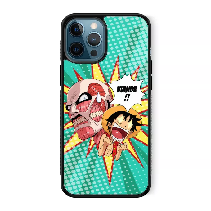 Estojo iPhone 12 Pro Max Paródia One Piece