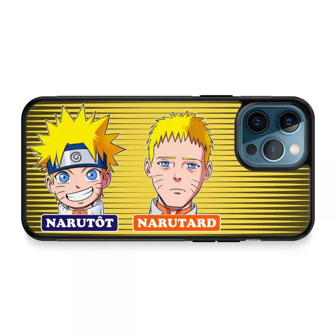 Coque pour téléphone portable iPhone 12 Pro Max Parodie Naruto Narutôt... Narutard !