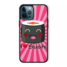 Coque Téléphone Portable « I Love Sushi ! » – Parodie Japon Culture