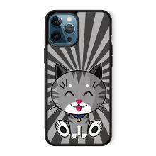 Coque Téléphone Portable « Kawaii Baby Cat (gris tigré) » – Parodie Kawaii Baby Cats