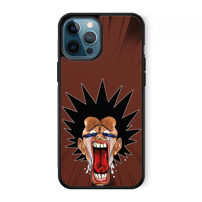 Coque pour téléphone portable iPhone 12 Pro Max Parodie Manga Design Grimaces Baka - Les Rois de la Grimace Vol.4