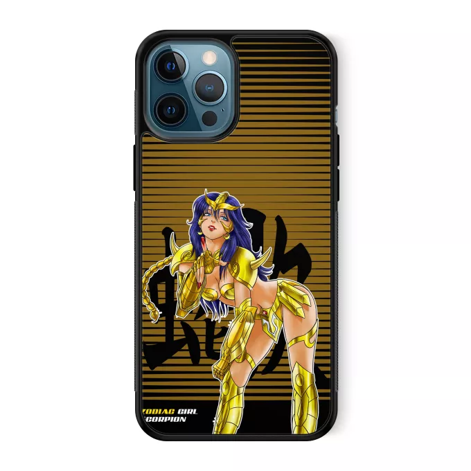 Coque pour téléphone portable iPhone 12 Pro Max Parodie Cosplay Girls La Sublime Taniya née sous le Signe du Scorpion ! - Manga - Cosplay Girls