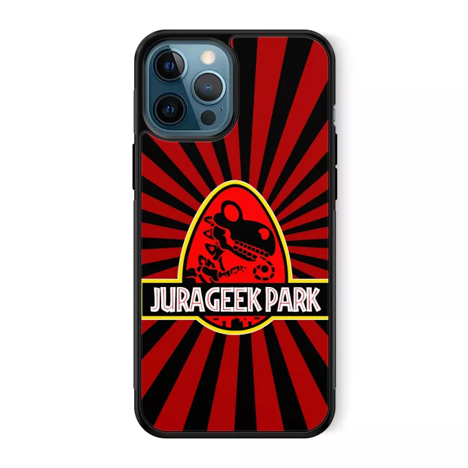 Estojo iPhone 12 Pro Max Paródia Yoshi Yoshi e Parque Jurássico