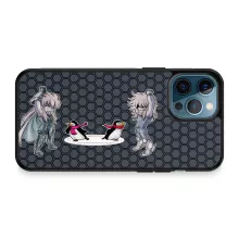 Cygnus Hyoga Smartphone hoesje “Cygnus Hyoga and Aquarius Camus” – Saint Seiya parodie