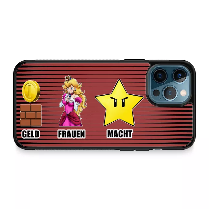 iPhone 12 Pro Max Handyhülle Parodie auf Super Mario Mario