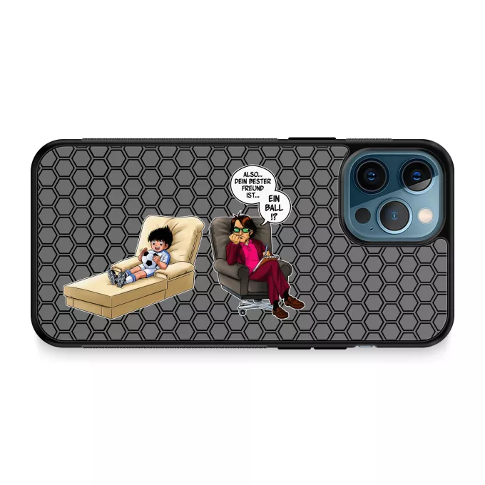 iPhone 12 Pro Max Handyhülle Parodie auf Captain Tsubasa Tsubasa Ohzora
