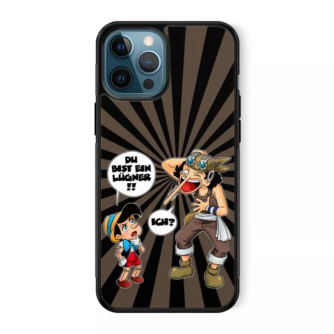 iPhone 12 Pro Max Handyhülle Parodie auf One Piece Lysop