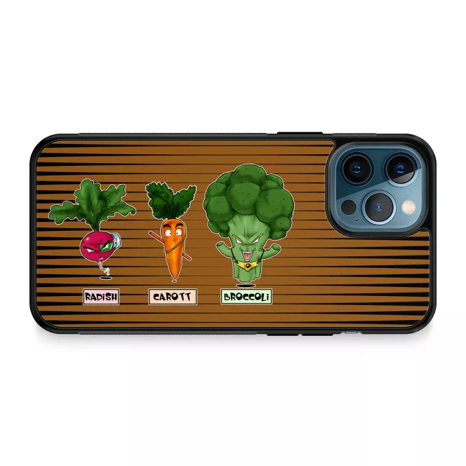 Funda para iPhone 12 Pro Max Parodia Dragon Ball Z -DBZ Son Gokū, Raditz y Broly