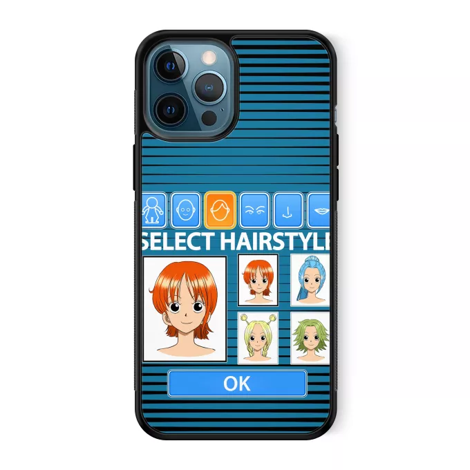 iPhone 12 Pro Max Phone Case Parody of One Piece Nami from Straw Hats Pirates Crew