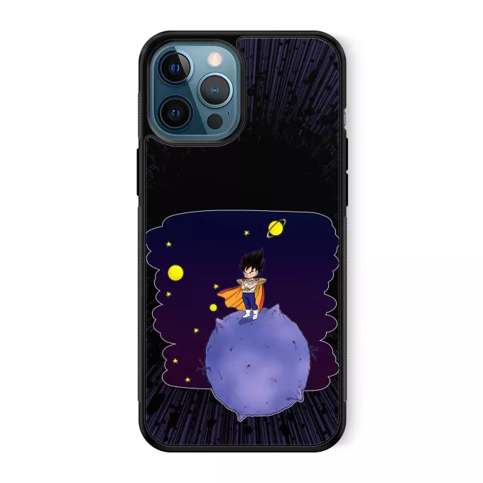 Estojo iPhone 12 Pro Max Paródia Dragon Ball Z - DBZ O Principezinho Vegeta