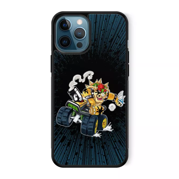 Custodia per iPhone 12 Pro Max Paoridia Mario Kart Bowser - Koopa